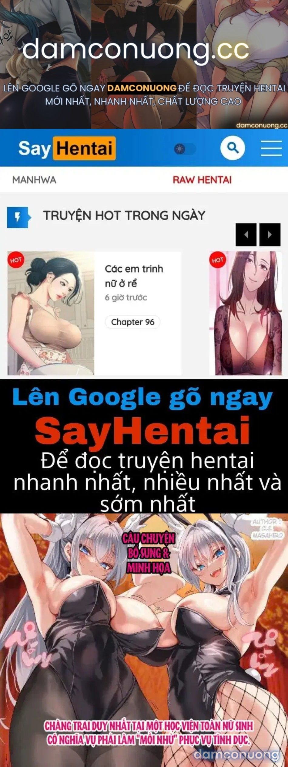 đọc truyện Nhật Ký Hằng Ngày Tôi Bị Biến Thành Nơi Xả Nhu Cầu Sinh Lý Theo Nội Quy Trường Học Vì Là Nam Sinh Duy Nhất Trong Trường Nữ Sinh (phần Tặng Kèm) Chương 1 ảnh 2 tại Thiên Thai Truyện