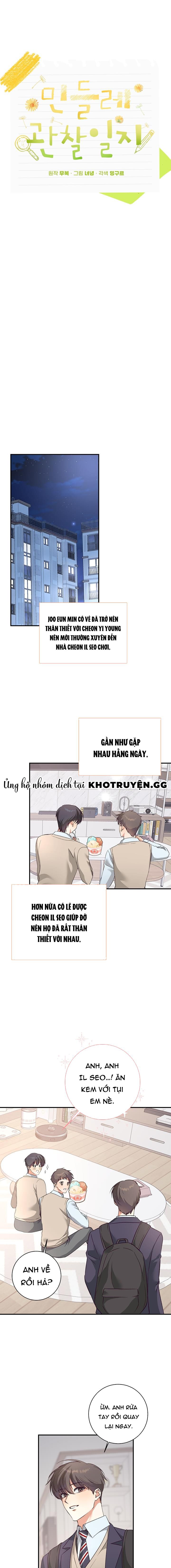 đọc truyện Nhật Ký Quan Sát Hoa Bồ Công Anh Chương 7 ảnh 10 tại Truyện Dạ Ký