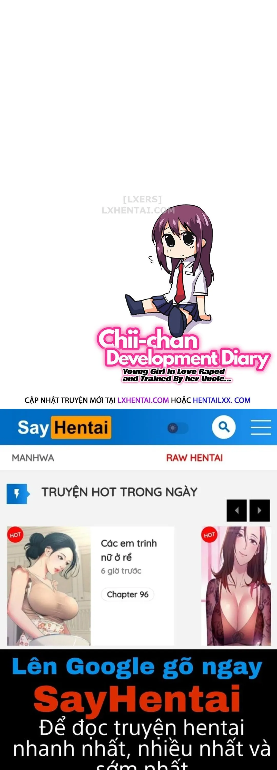 Nhật ký trưởng thành của Chii-chan: Bị hiếp và huấn luyện bởi chú mình - Chương 1
