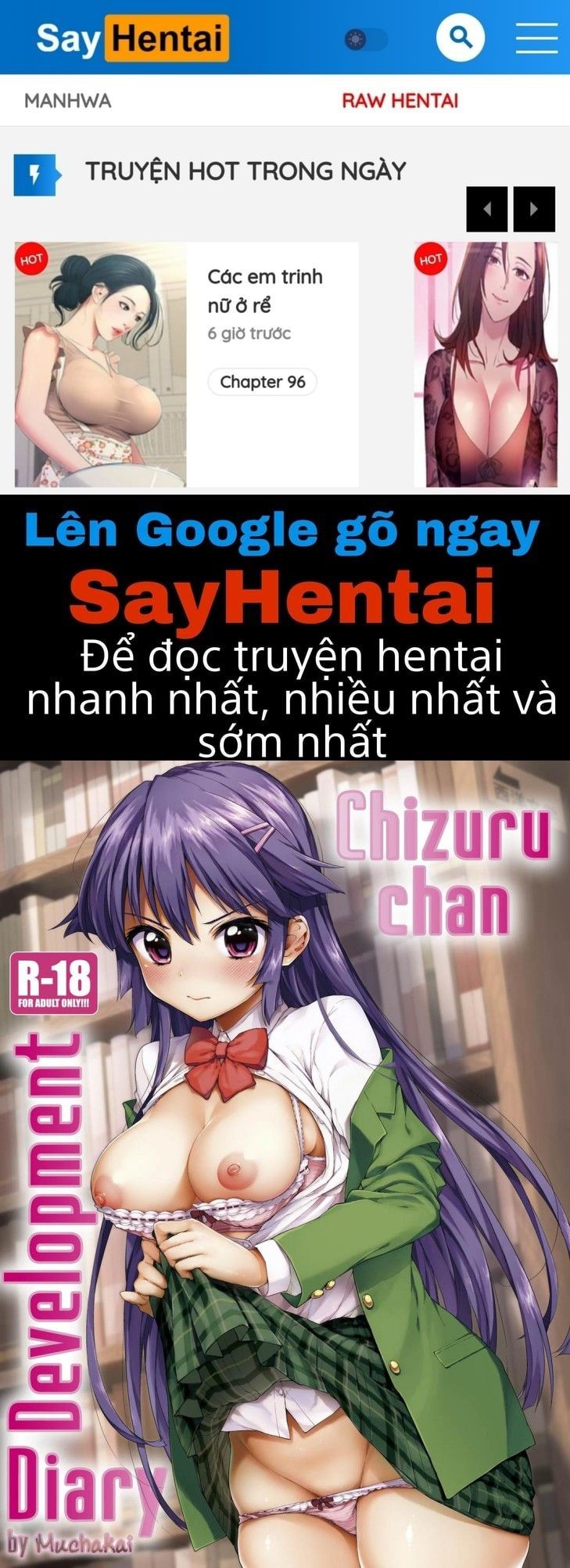 đọc truyện Nhật Ký Trưởng Thành Của Chizuru-chan: Vì Muốn Cứu Thầy Giáo Mà… Chương 1 ảnh 1 tại Thiên Thai Truyện
