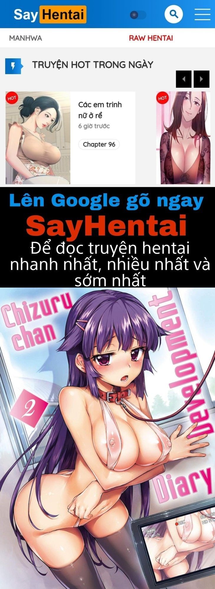 đọc truyện Nhật Ký Trưởng Thành Của Chizuru-chan: Vì Muốn Cứu Thầy Giáo Mà… Chương 2 ảnh 1 tại Thiên Thai Truyện