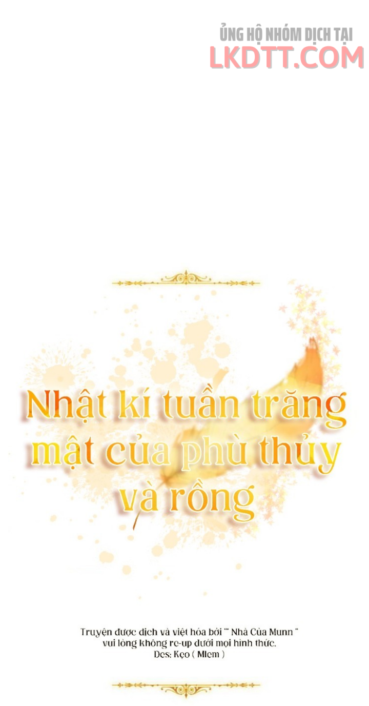 đọc truyện Nhật Ký Tuần Trăng Mật Của Phù Thủy Và Rồng Chương 43.1 ảnh 32 tại Giả Dược