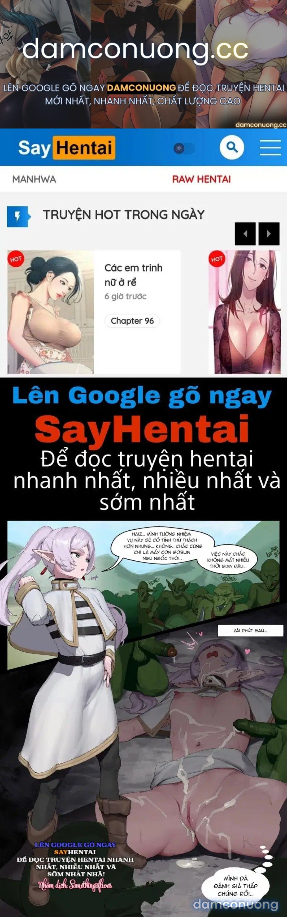 đọc truyện Nhiệm Vụ Tiêu Diệt Goblin Của Frieren Chương 1 ảnh 2 tại Thiên Thai Truyện