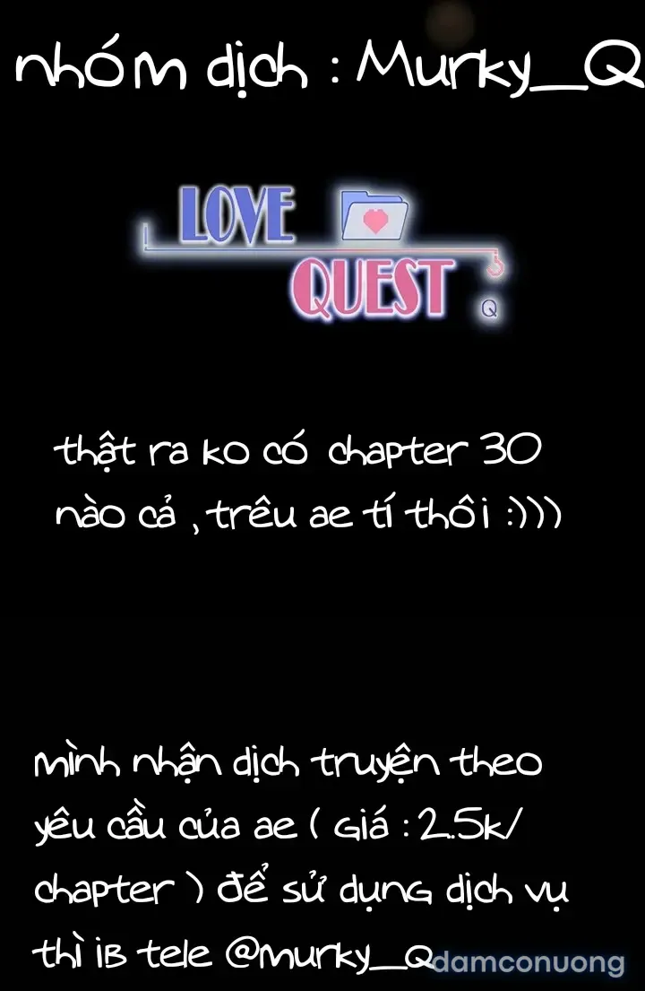 đọc truyện Nhiệm Vụ Tình Yêu - Love Quest Chương 30 ảnh 2 tại Thiên Thai Truyện