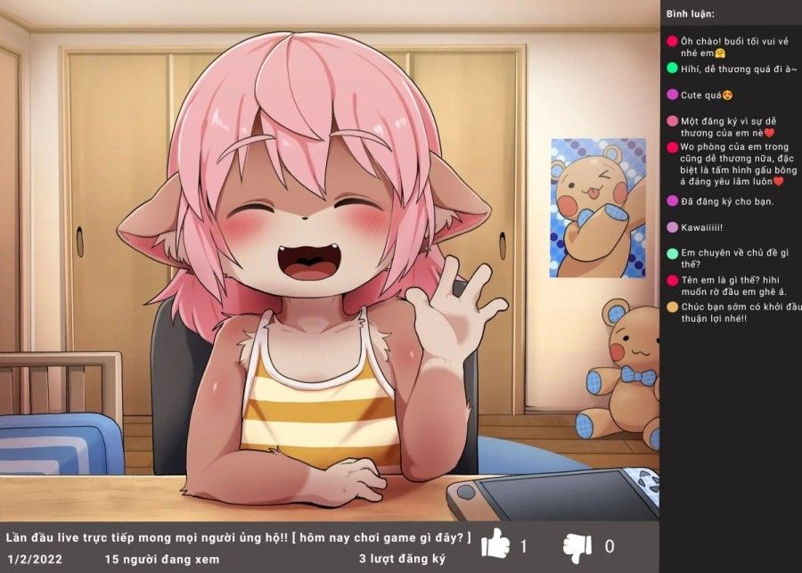 đọc truyện Những Buổi Livestream Bất Ổn Của Các Bé Furry Loli Chương 1 ảnh 3 tại Thiên Thai Truyện