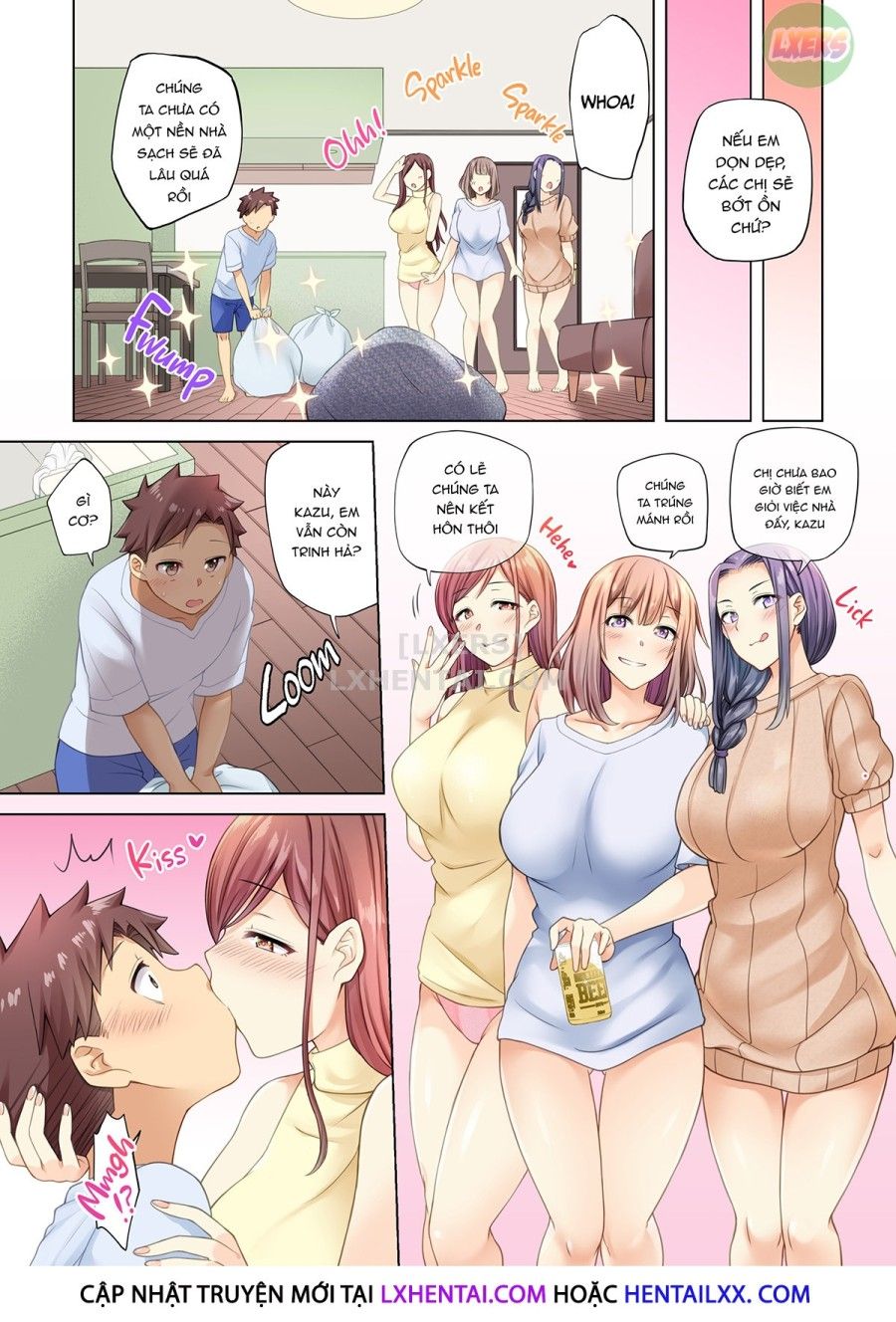 Những Cô Gái Kế Bên Có Lối Sống Thật Vô Độ! Oneshot page 12 - Giả Dược