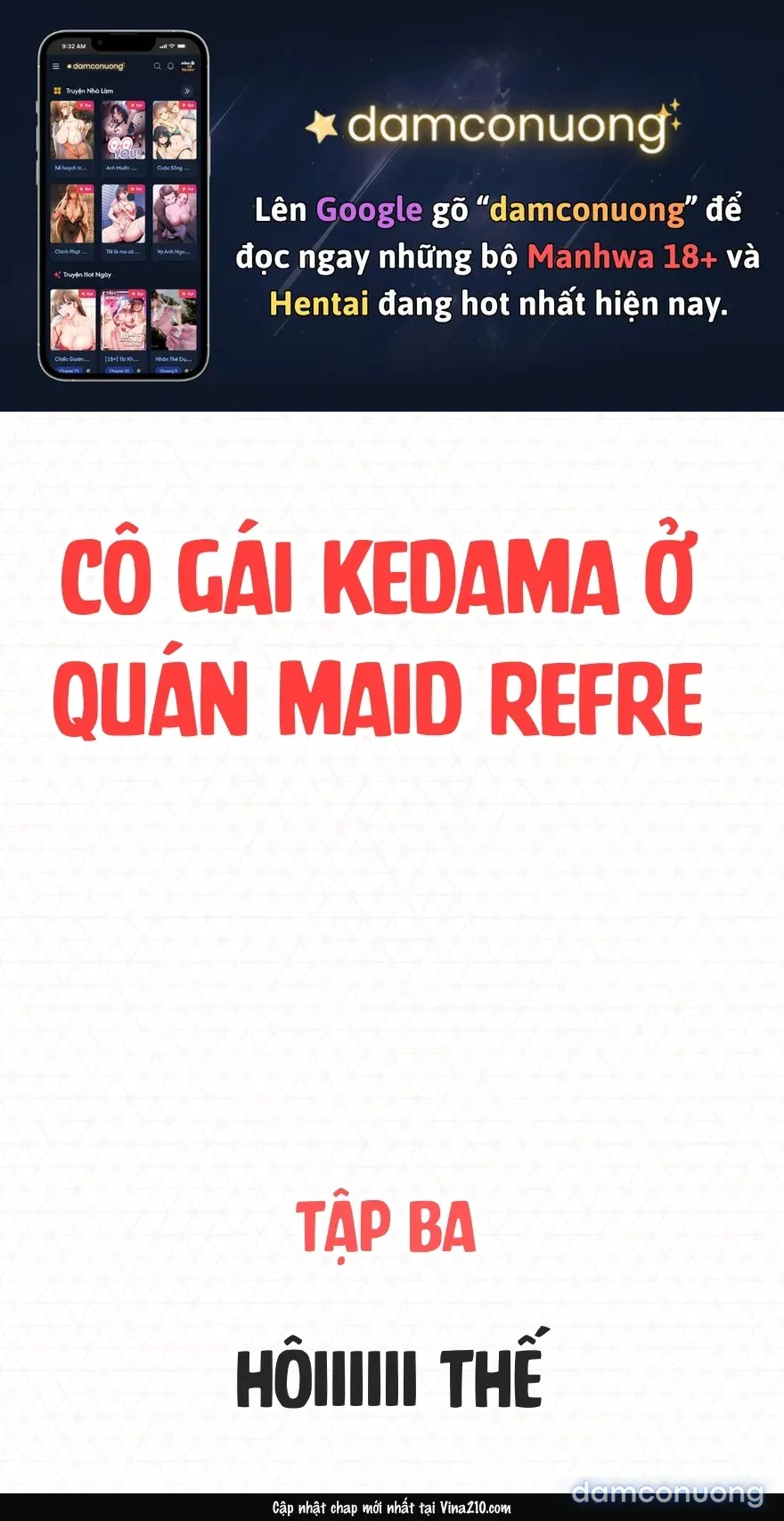 đọc truyện Những Cô Gái Ở Quán Maid Refre Tai Thú Chương 3 ảnh 2 tại Thiên Thai Truyện