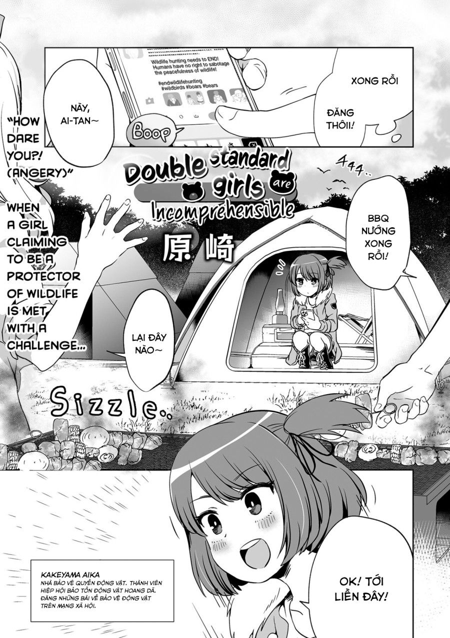 Những Cô Gái Tiêu Chuẩn Kép Thật Không Thể Hiểu Nổi Oneshot page 2 - Giả Dược