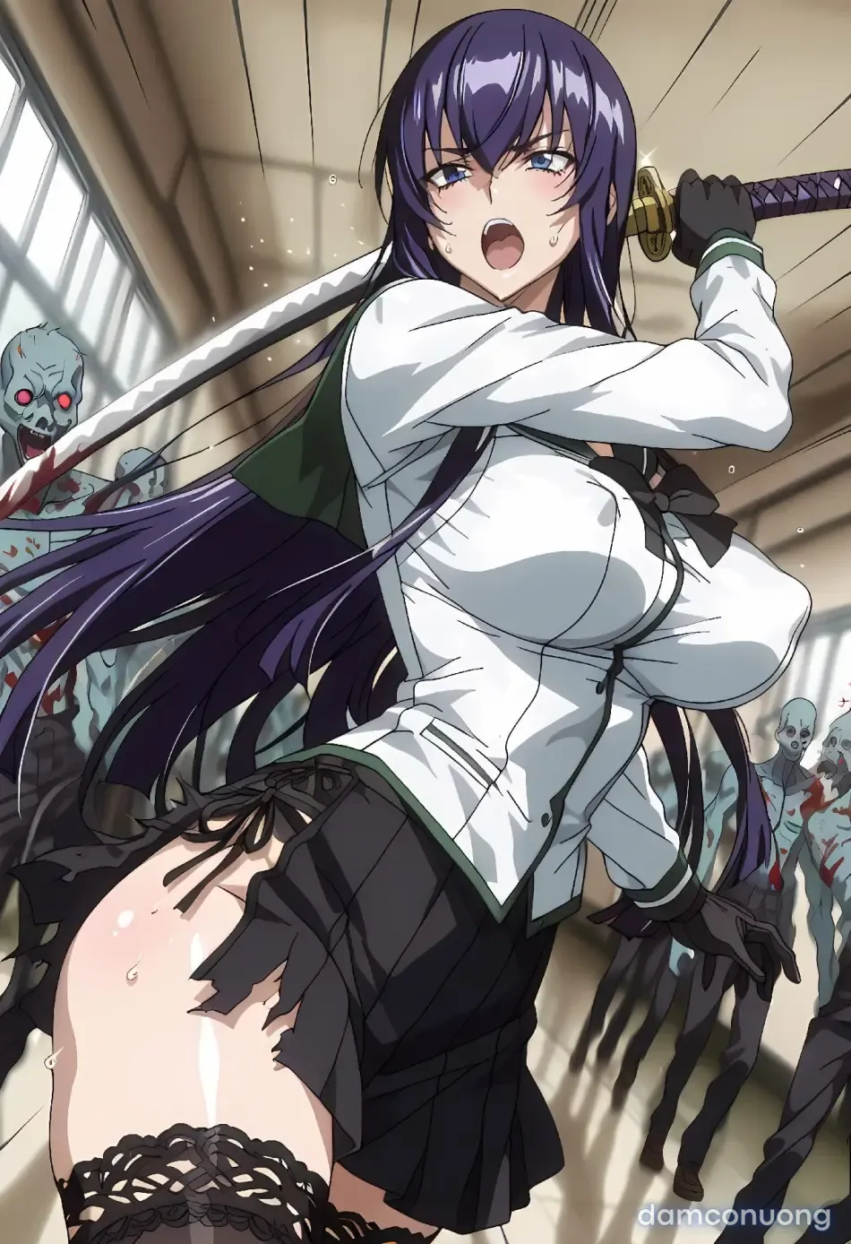 đọc truyện Những Mẫu Truyện Ai 2d Saeko Busujima (Highschool of the Dead) ảnh 4 tại Thiên Thai Truyện