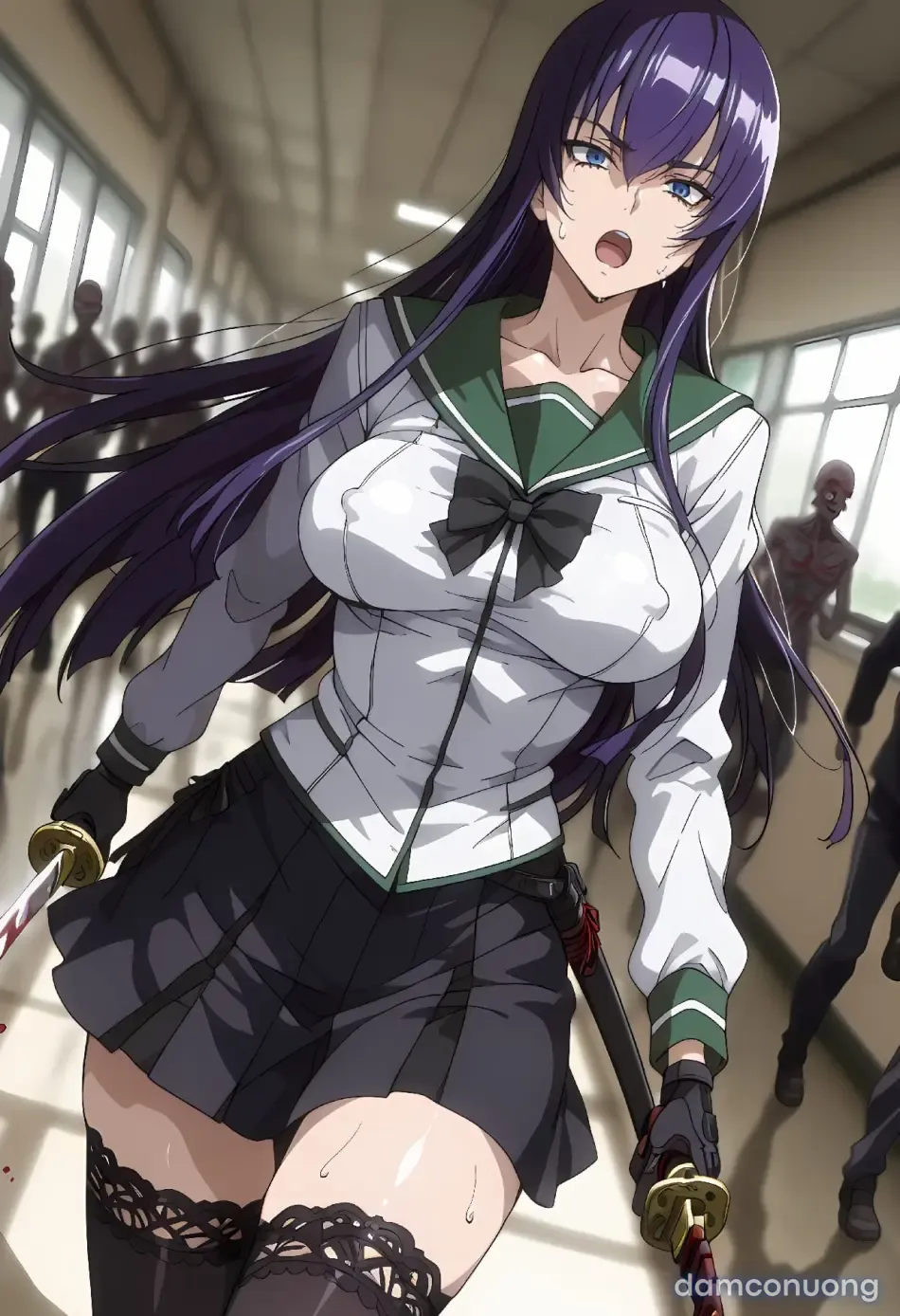 đọc truyện Những Mẫu Truyện Ai 2d Saeko Busujima (Highschool of the Dead) ảnh 6 tại Thiên Thai Truyện
