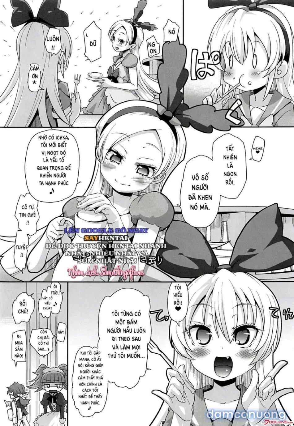 đọc truyện Những Nàng Parfait Tóc Vàng Phục Vụ Chủ Động, Đầy Kích Thích Chương 1 ảnh 3 tại Thiên Thai Truyện