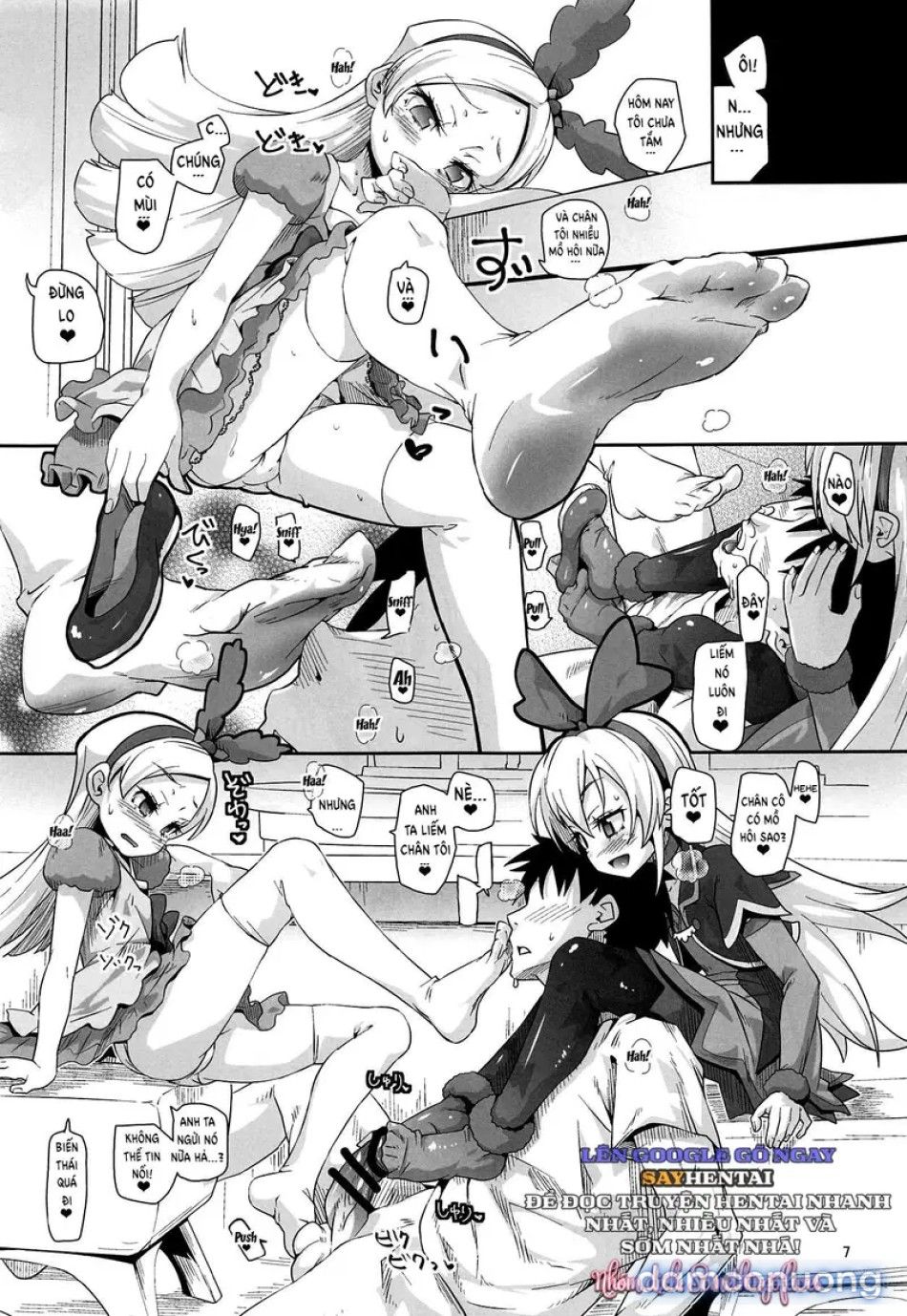 đọc truyện Những Nàng Parfait Tóc Vàng Phục Vụ Chủ Động, Đầy Kích Thích Chương 1 ảnh 7 tại Thiên Thai Truyện