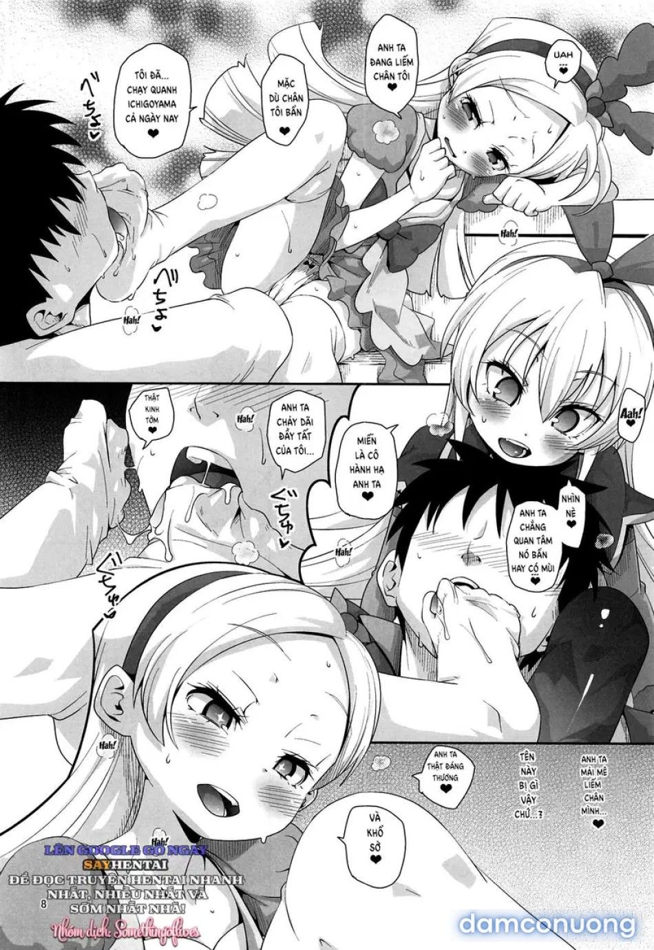 đọc truyện Những Nàng Parfait Tóc Vàng Phục Vụ Chủ Động, Đầy Kích Thích Chương 1 ảnh 8 tại Thiên Thai Truyện