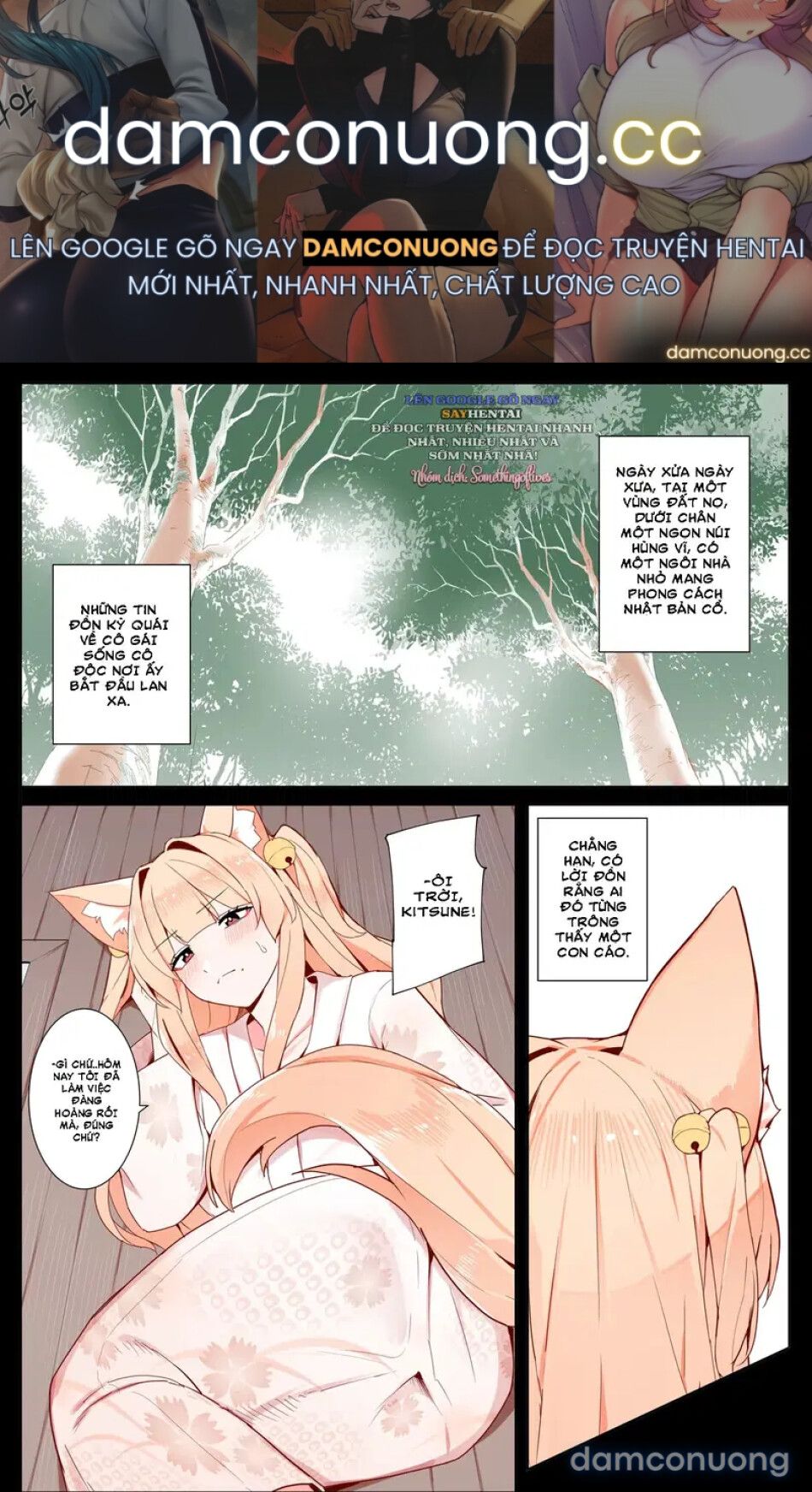 đọc truyện Những Ngày Tháng Sánh Bước Cùng Nàng Cáo Chương 1 ảnh 2 tại Thiên Thai Truyện