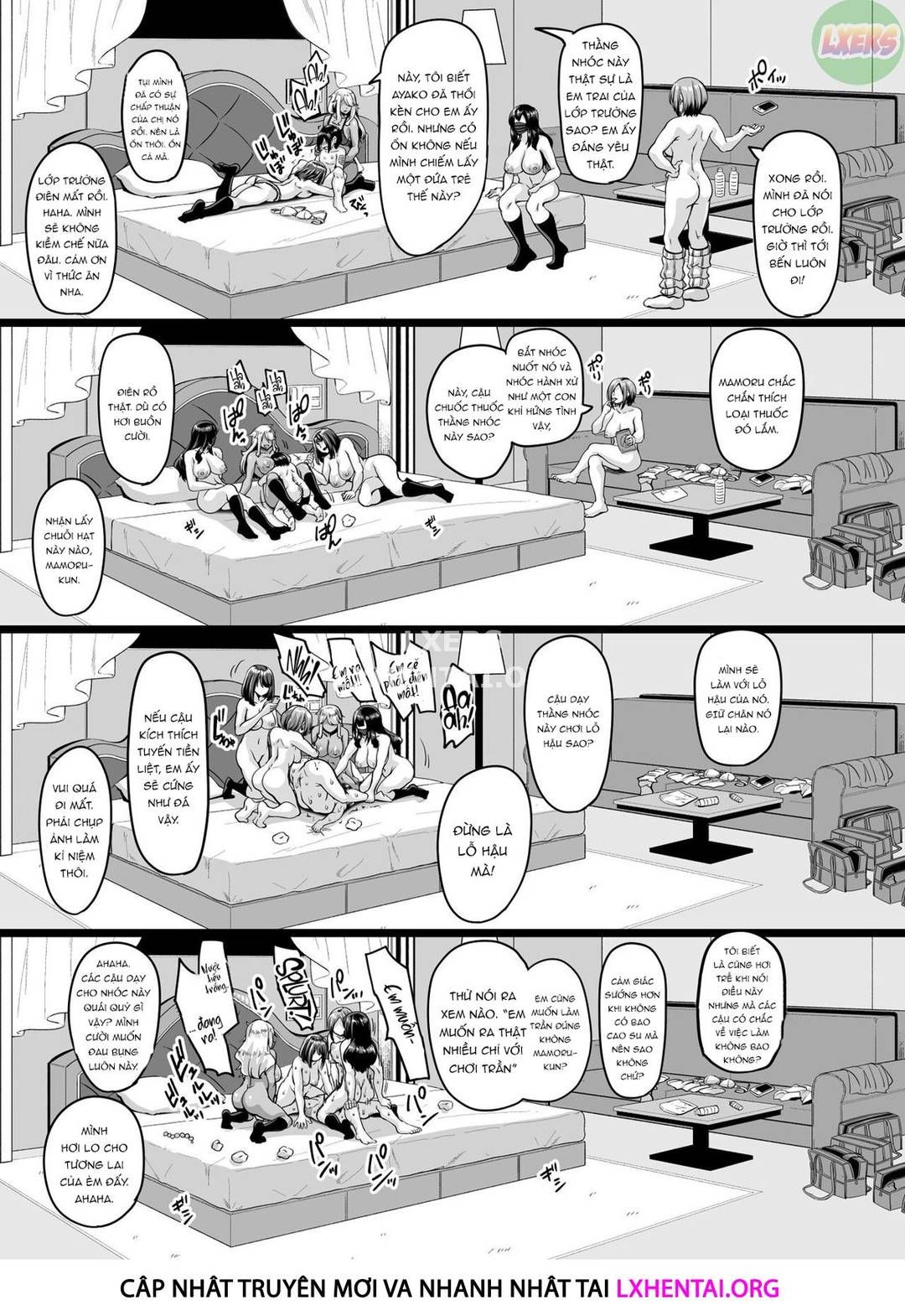 Những Người Bạn Dâm Đãng Của Chị Gái Oneshot page 32 - Giả Dược