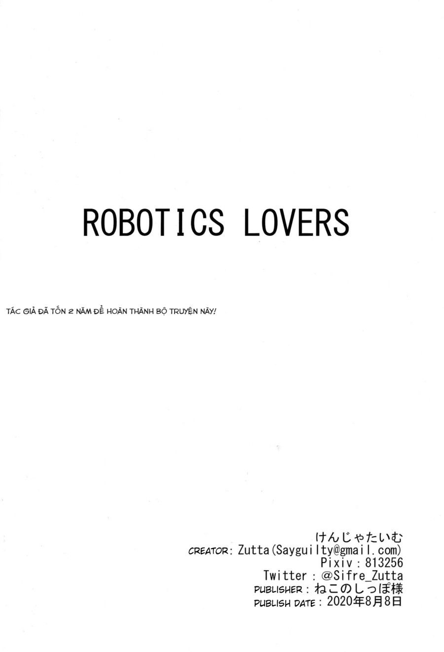 đọc truyện Những Người Yêu Thích Robot (girls