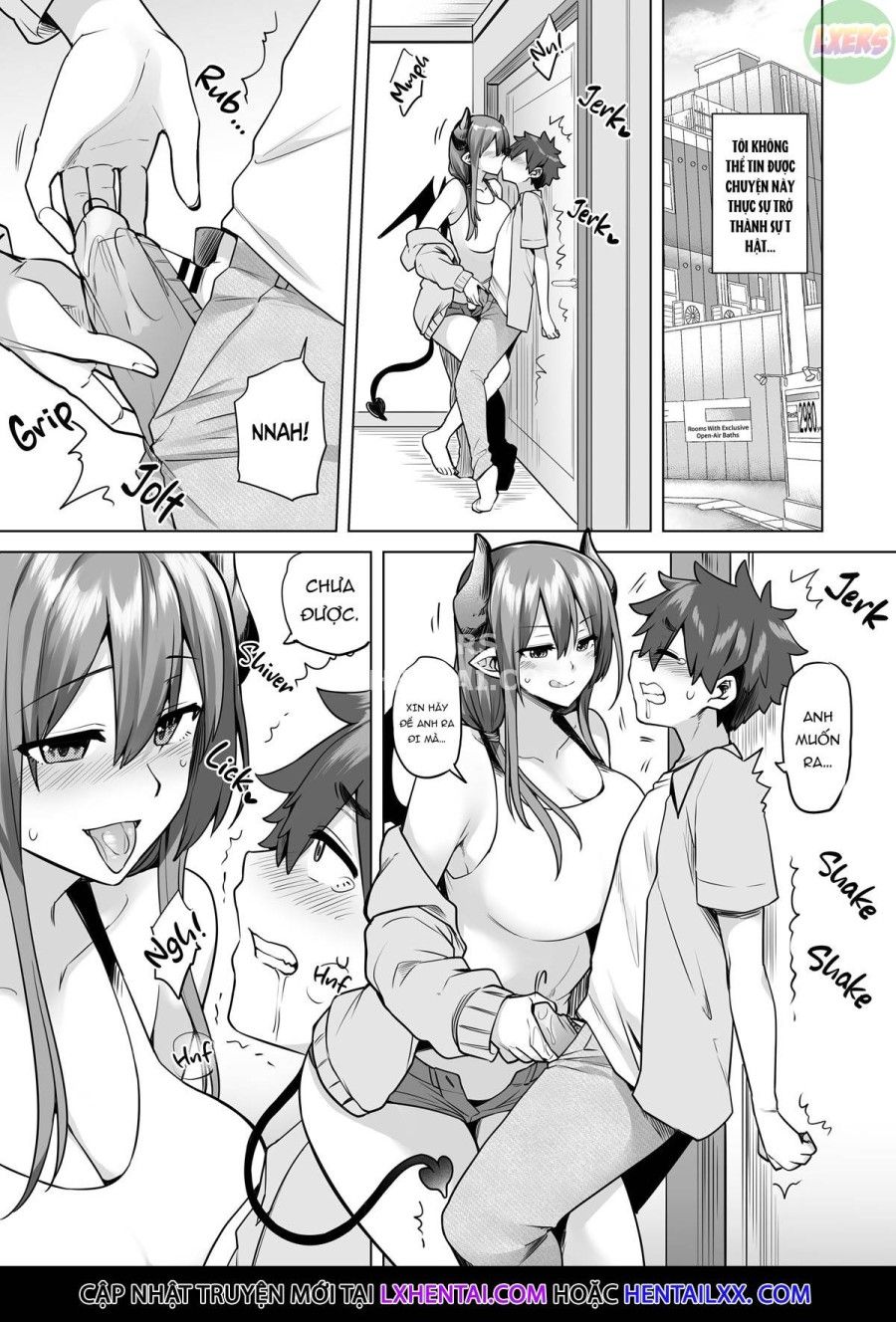 Những Quý Cô Succubus Trong Sứ Mệnh Vắt Sữa Oneshot page 14 - Giả Dược