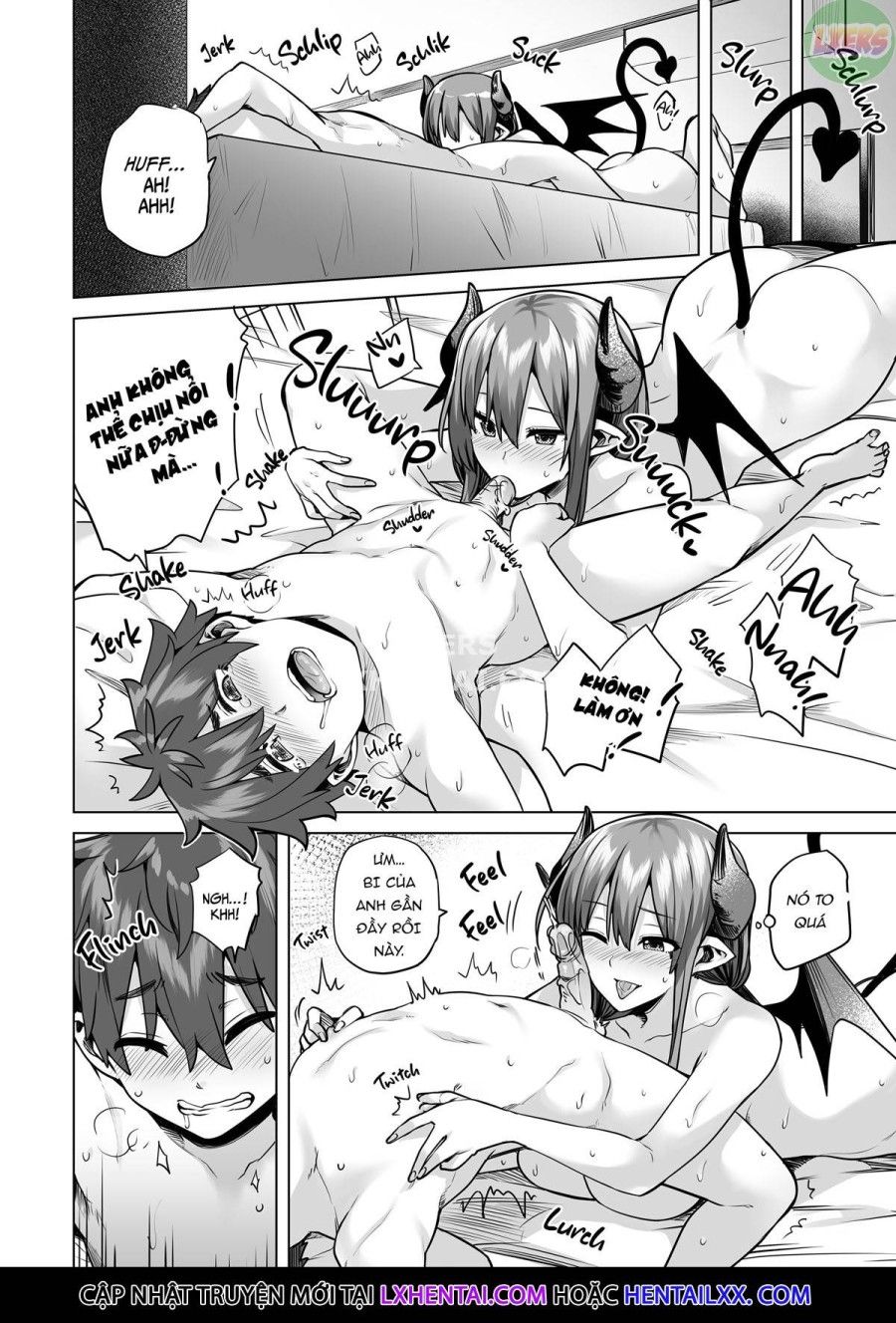 Những Quý Cô Succubus Trong Sứ Mệnh Vắt Sữa Oneshot page 17 - Giả Dược