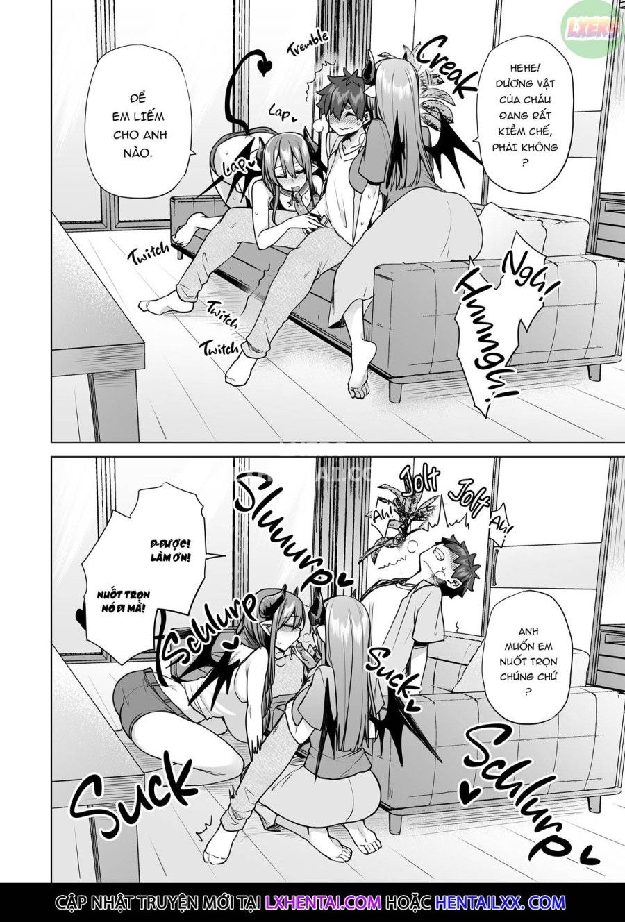 Những Quý Cô Succubus Trong Sứ Mệnh Vắt Sữa Oneshot page 41 - Giả Dược