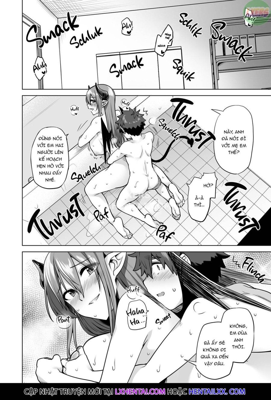 Những Quý Cô Succubus Trong Sứ Mệnh Vắt Sữa Oneshot page 61 - Giả Dược