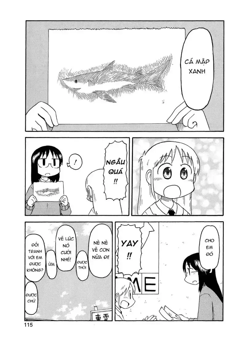 đọc truyện Nichijou Chương 100 ảnh 5 tại Giả Dược