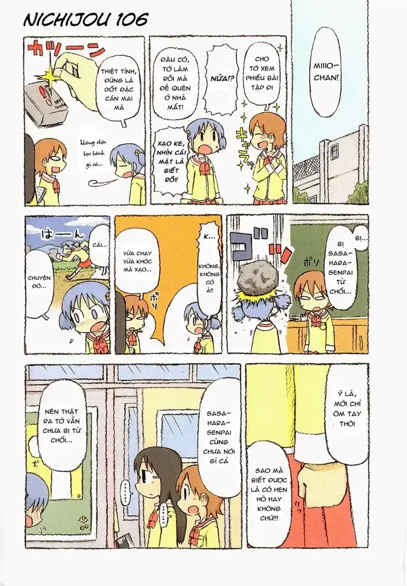 đọc truyện Nichijou Chương 106 ảnh 3 tại Giả Dược