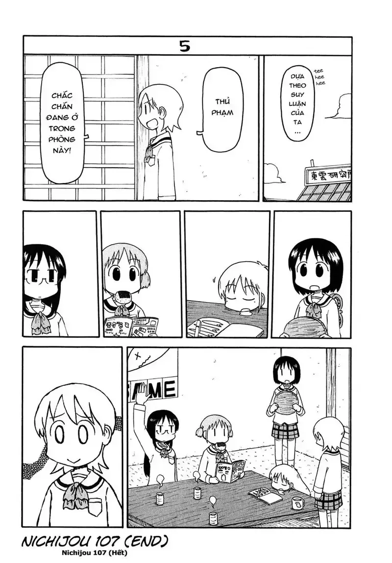 đọc truyện Nichijou Chương 107 ảnh 8 tại Giả Dược