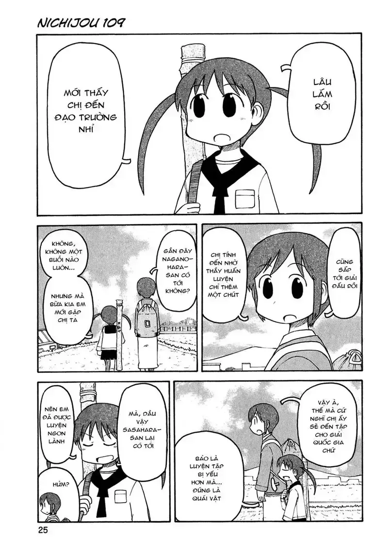 đọc truyện Nichijou Chương 109 ảnh 1 tại Giả Dược