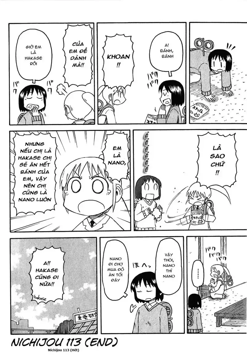 đọc truyện Nichijou Chương 113 ảnh 4 tại Giả Dược