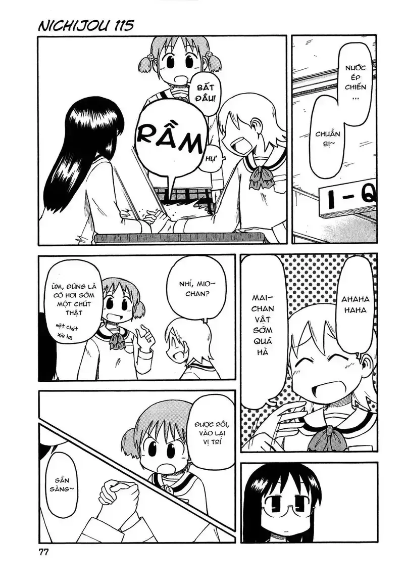 đọc truyện Nichijou Chương 115 ảnh 1 tại Giả Dược