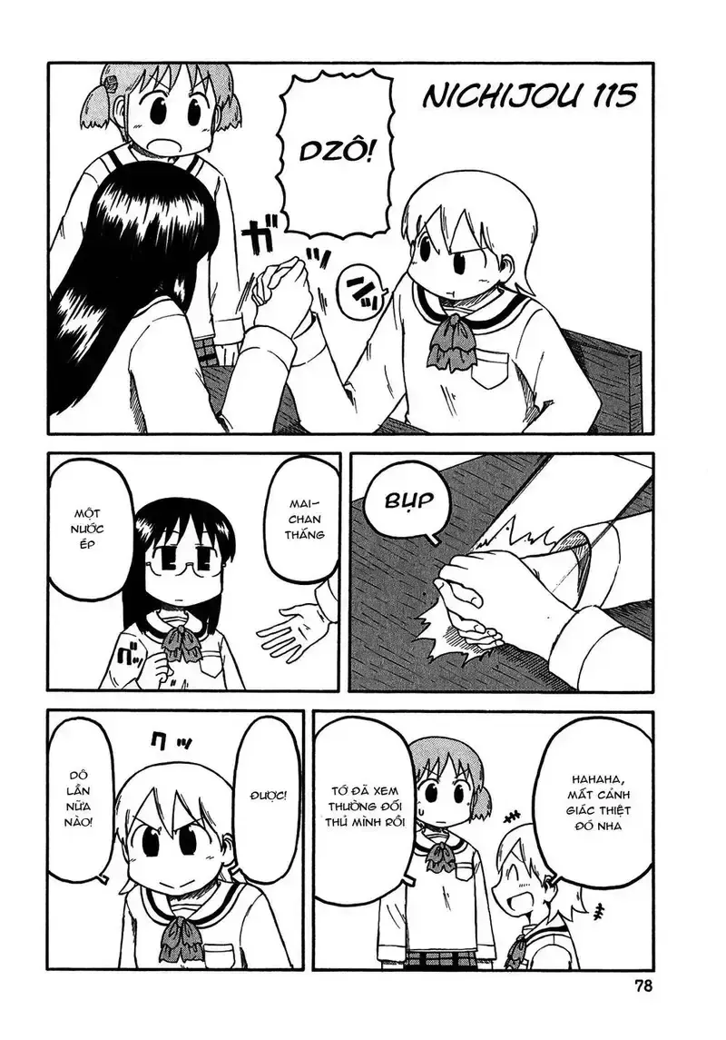 đọc truyện Nichijou Chương 115 ảnh 2 tại Giả Dược
