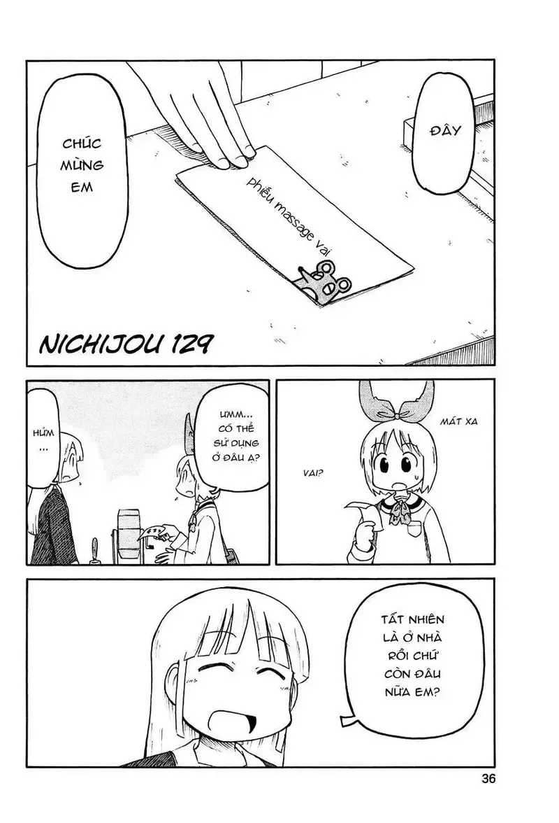 đọc truyện Nichijou Chương 129 ảnh 2 tại Giả Dược