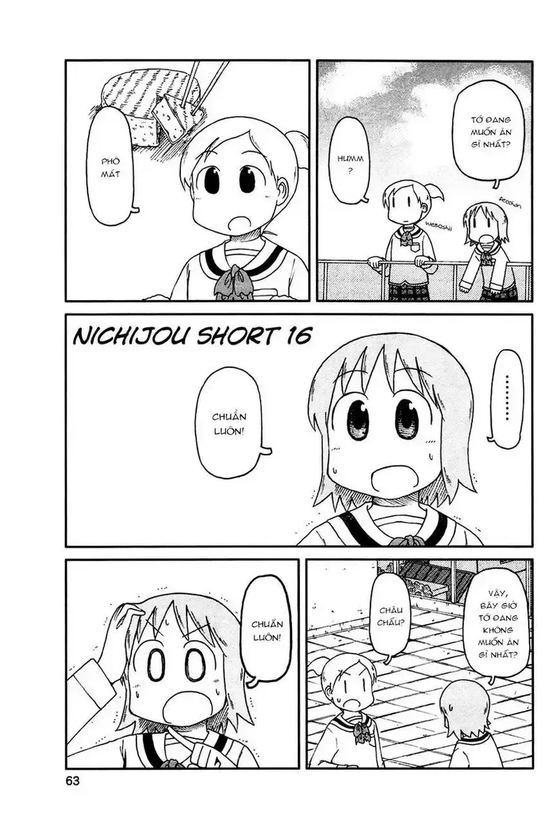 đọc truyện Nichijou Chương 131 ảnh 1 tại Giả Dược