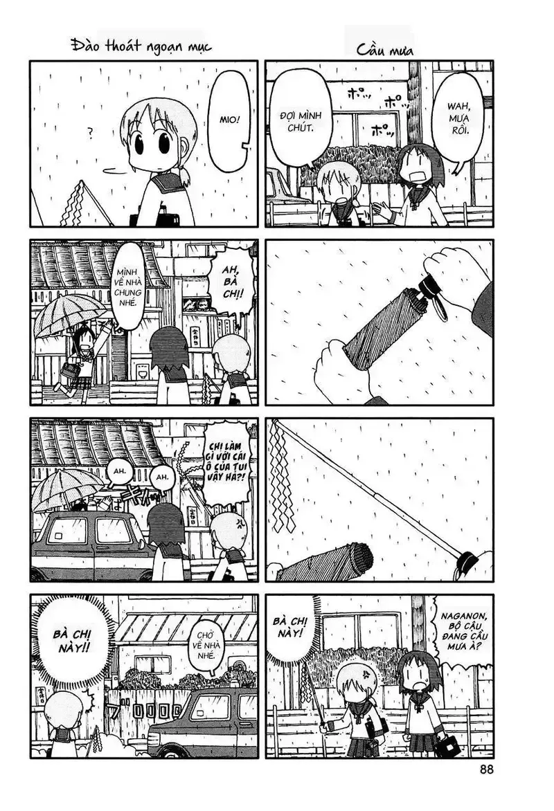 đọc truyện Nichijou Chương 135 ảnh 2 tại Giả Dược