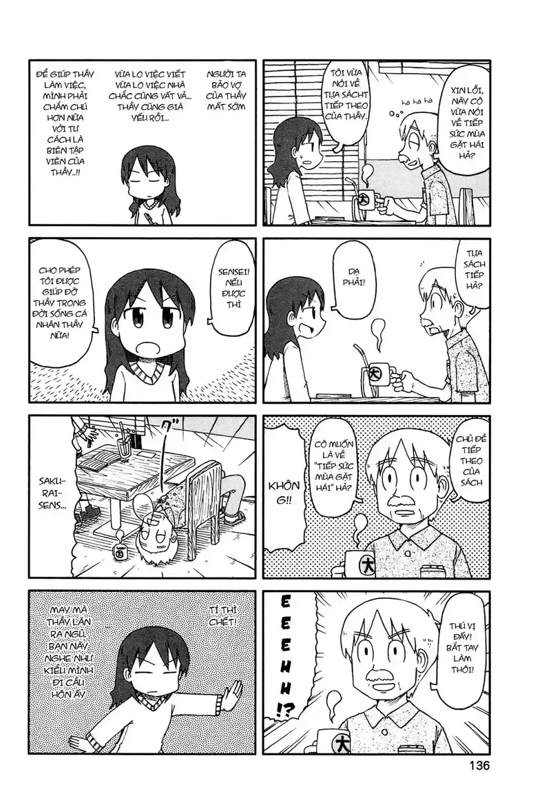 đọc truyện Nichijou Chương 142 ảnh 2 tại Giả Dược
