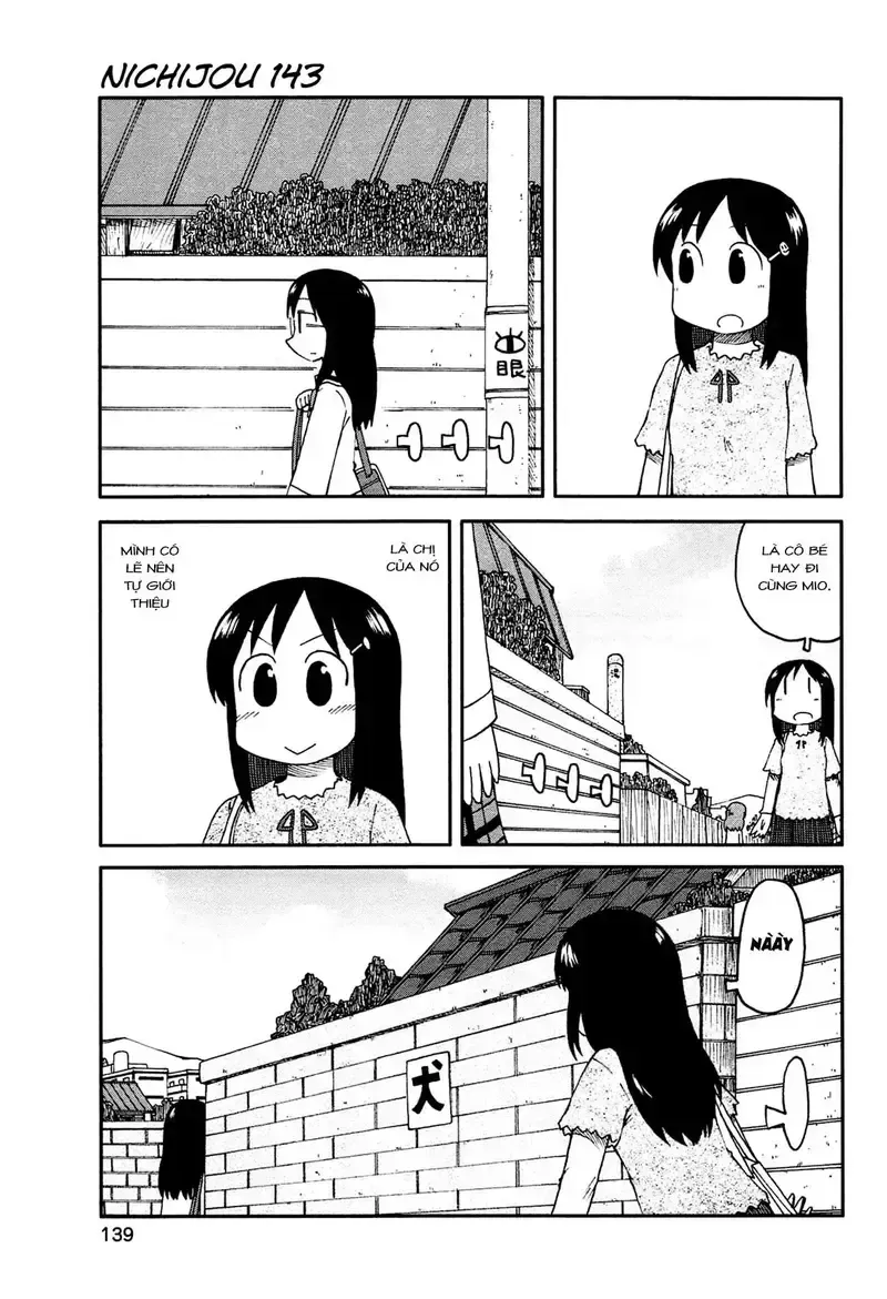 đọc truyện Nichijou Chương 143 ảnh 1 tại Giả Dược