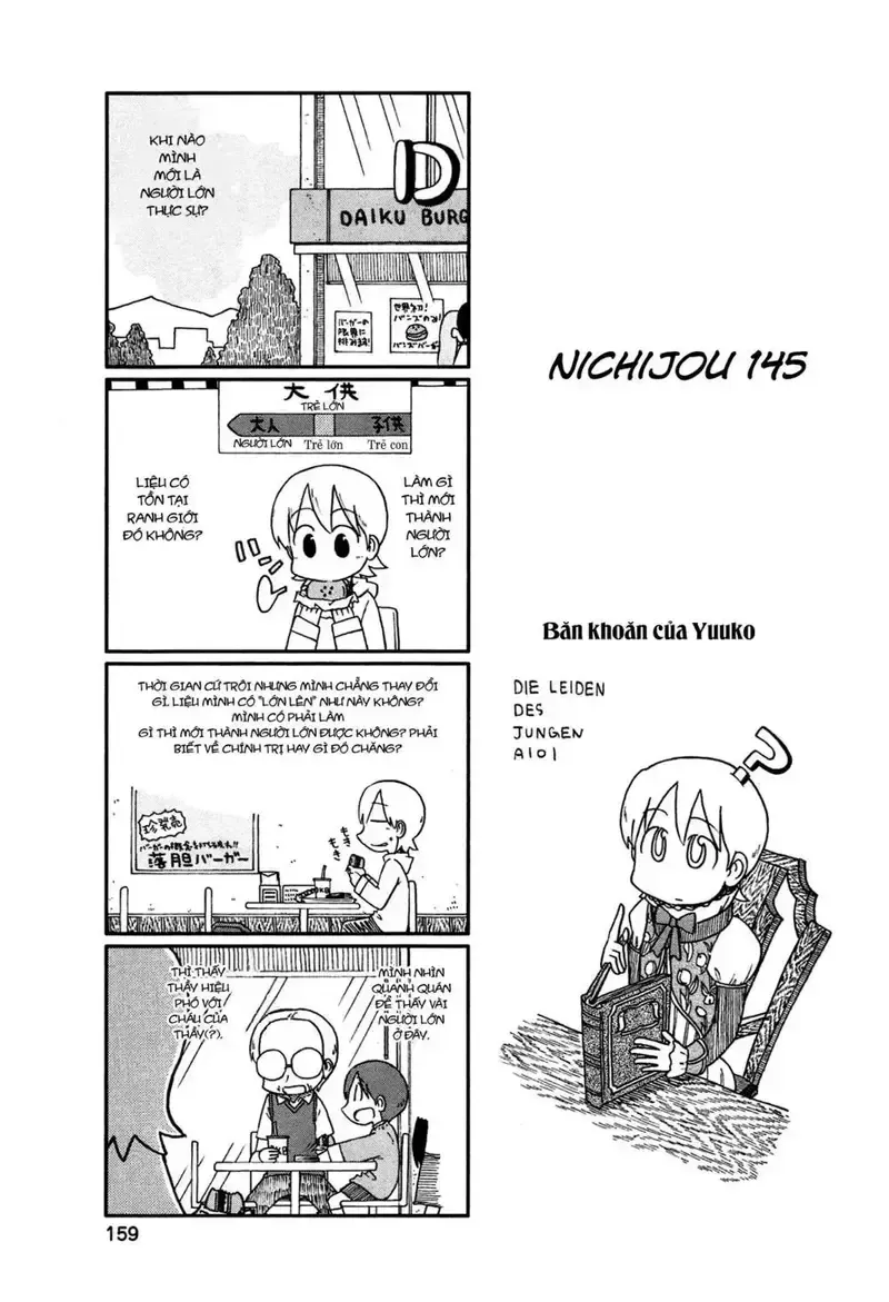 đọc truyện Nichijou Chương 145 ảnh 1 tại Giả Dược