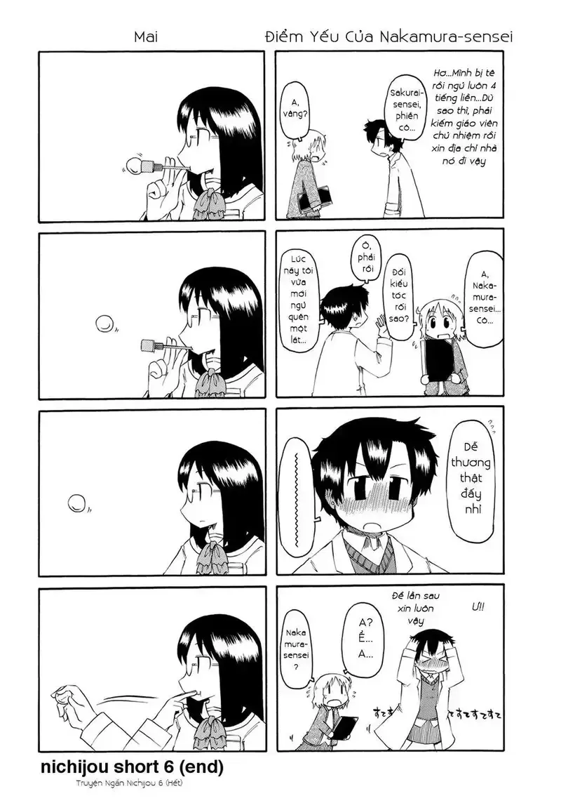 đọc truyện Nichijou Chương 73.5 ảnh 4 tại Giả Dược