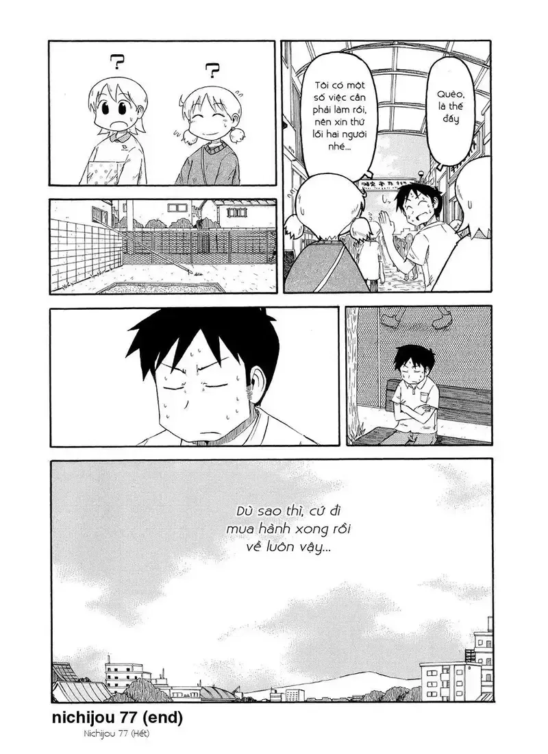 đọc truyện Nichijou Chương 77 ảnh 12 tại Giả Dược