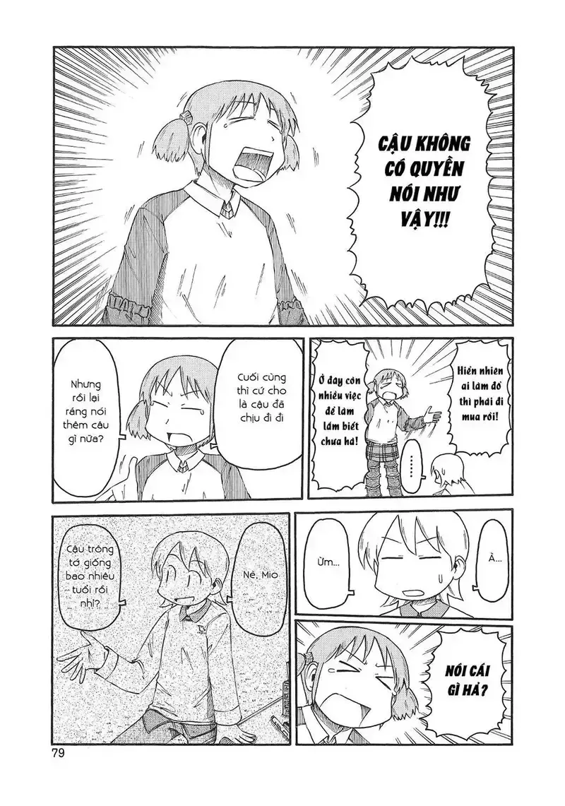 đọc truyện Nichijou Chương 81 ảnh 3 tại Giả Dược