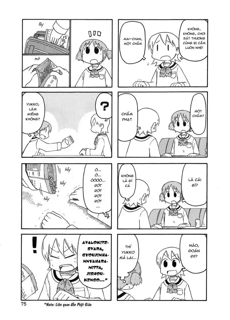 đọc truyện Nichijou Chương 95 ảnh 3 tại Giả Dược
