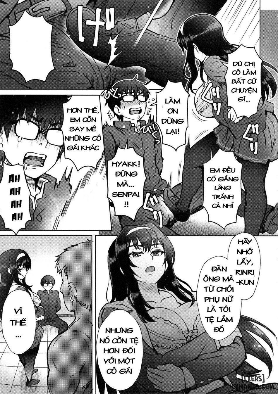 đọc truyện Niekiranai Yuujuufudan Na Docchitsukazu No Chicken Yarou E No Misetsukekata Oneshot Chương 1 ảnh 5 tại Truyện Dạ Ký