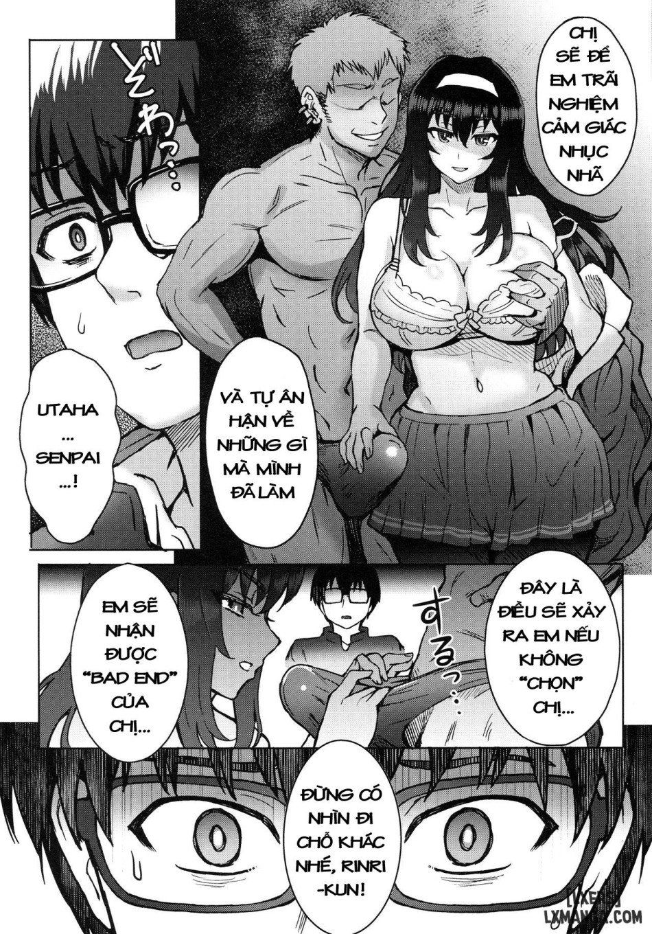 đọc truyện Niekiranai Yuujuufudan Na Docchitsukazu No Chicken Yarou E No Misetsukekata Oneshot Chương 1 ảnh 6 tại Truyện Dạ Ký