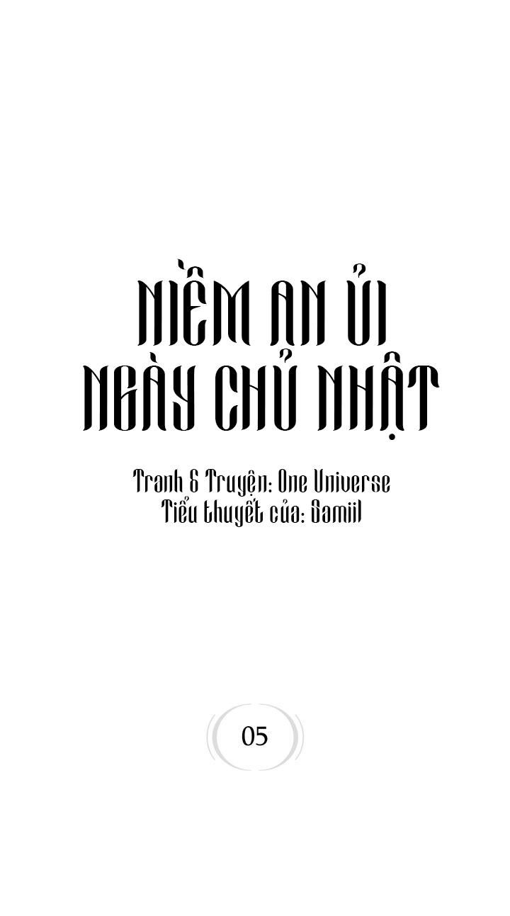 đọc truyện Niềm An Ủi Ngày Chủ Nhật Chương 5 ảnh 1 tại Giả Dược