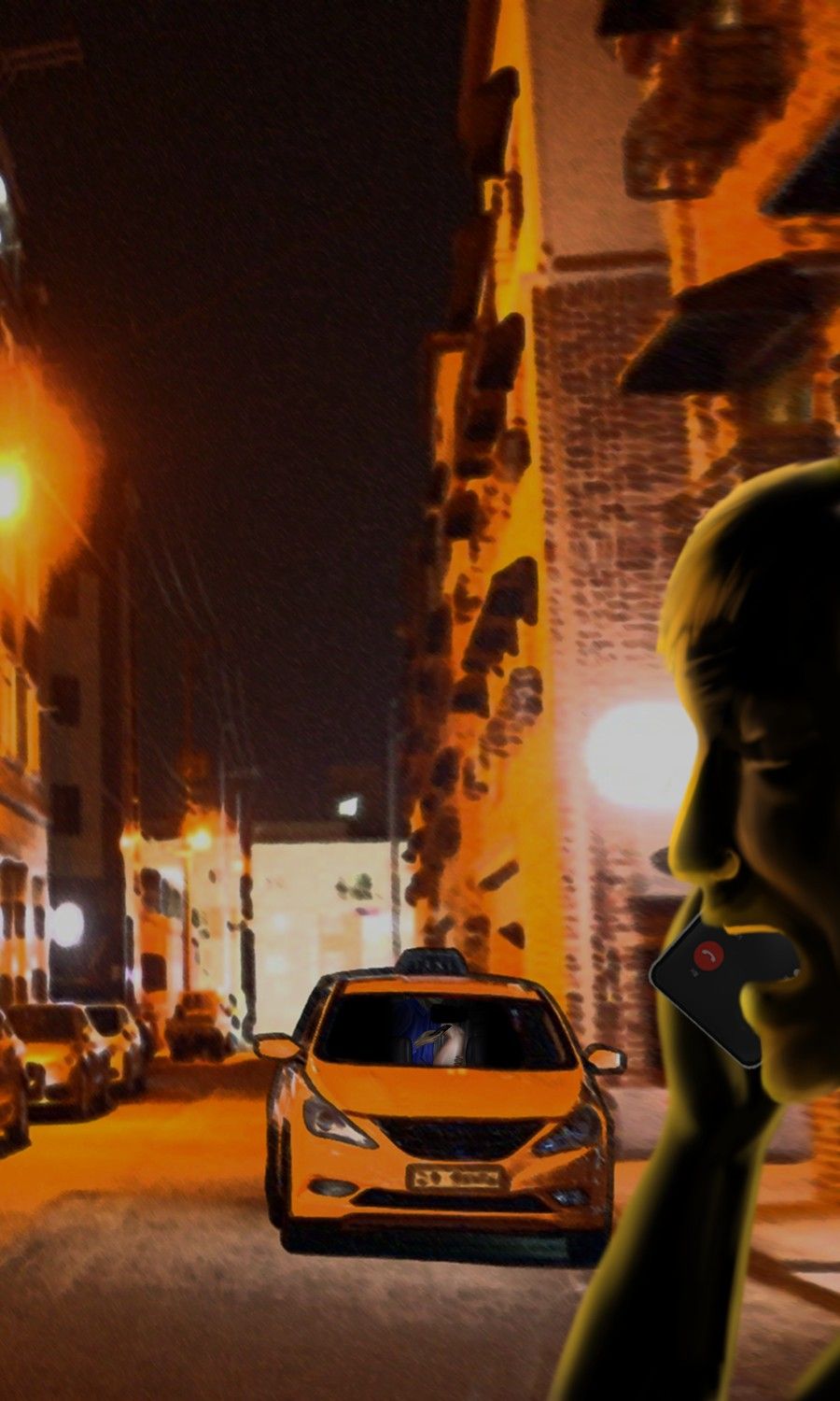 Night Taxi Oneshot page 44 - Giả Dược