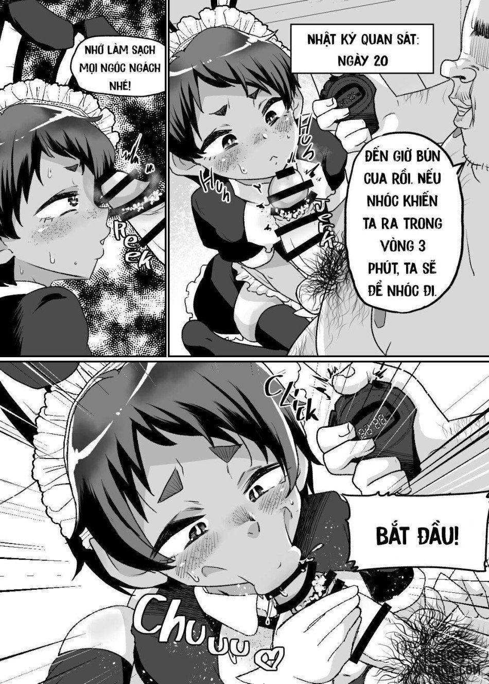 đọc truyện [nikuyakitei (nikuyaki)] Mesu Ochi Kansatsu Nikki -mushoku Oji-san No Onaho Yome Ni Sarete Shimatta Otokonoko No Matsuro...- Chương 1 ảnh 18 tại Thiên Thai Truyện