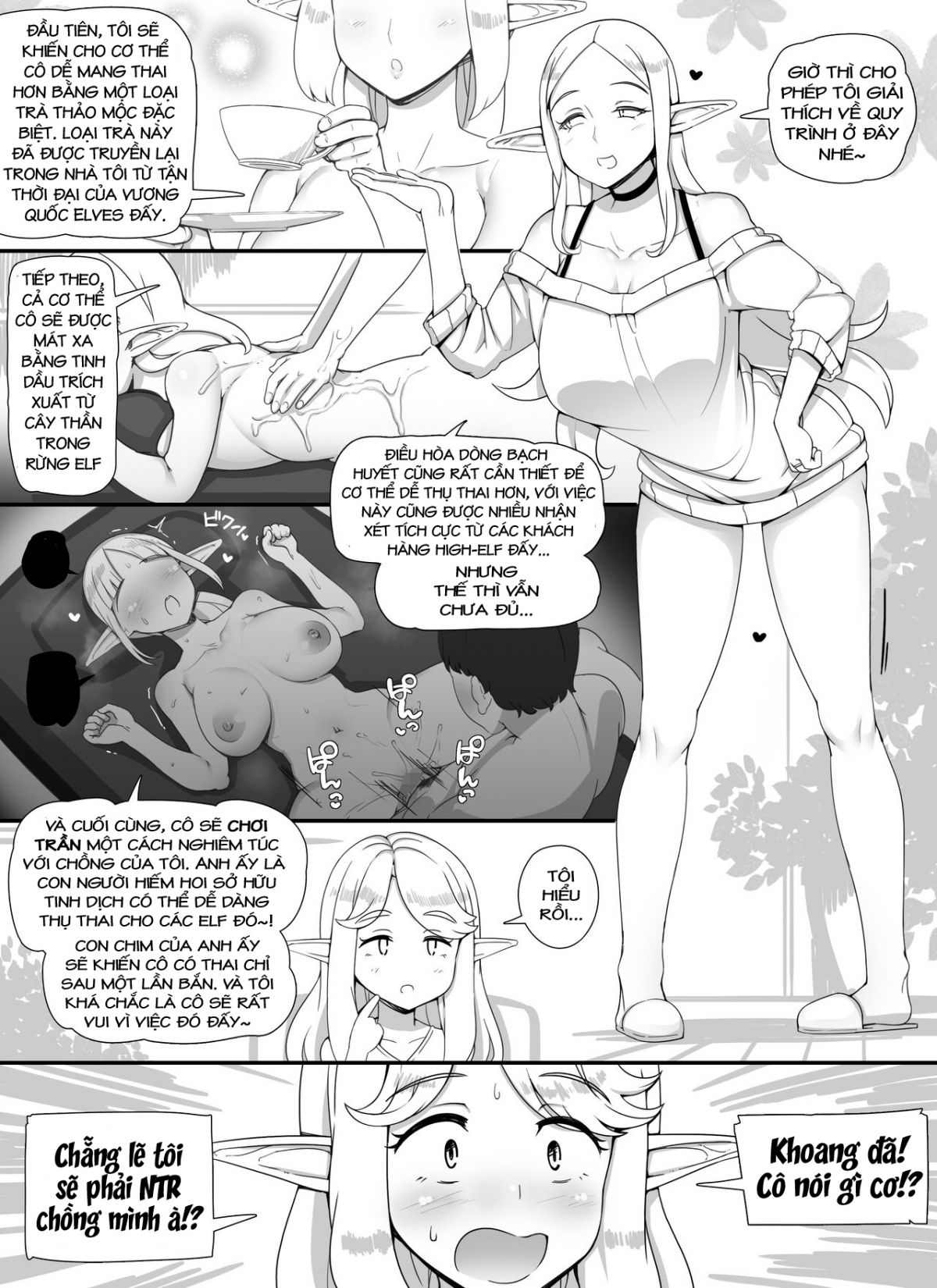 đọc truyện Ningen Danna Mochi Hitozuma Elf Muke Ninkatsu Salon E Youkoso Oneshot ảnh 7 tại Thiên Thai Truyện