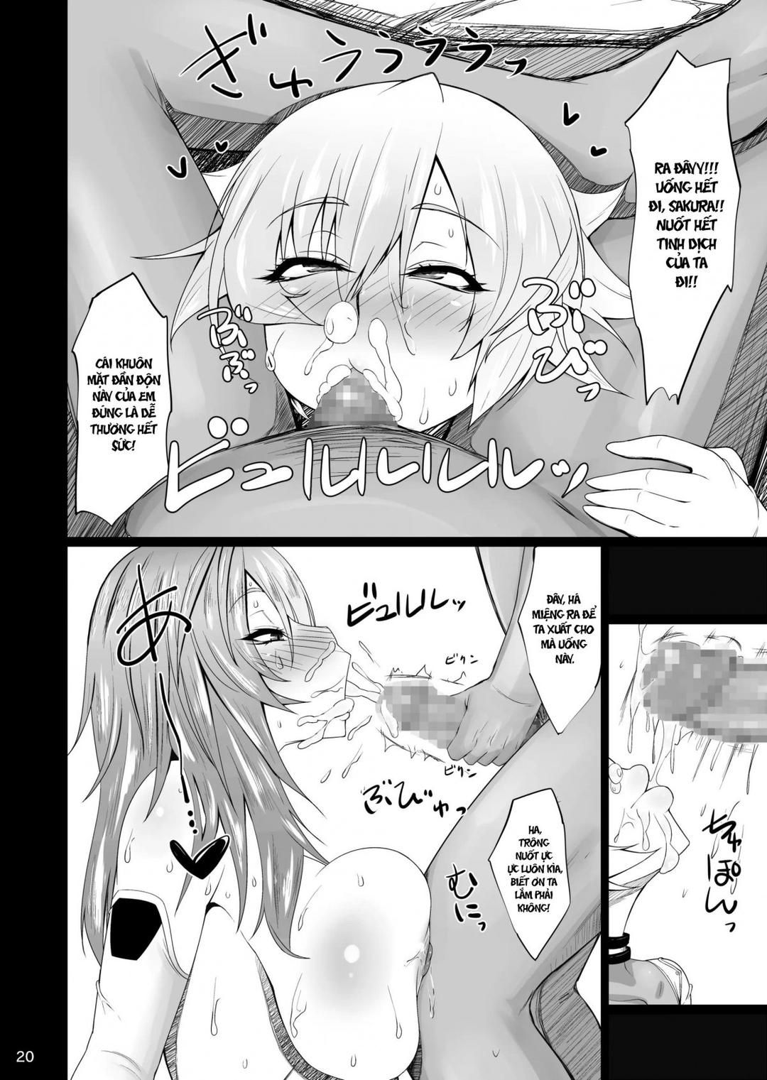 đọc truyện Ninkatsu Taimanin Sakura Oboro No Juujun Pet No Hanashi Oneshot ảnh 20 tại Giả Dược