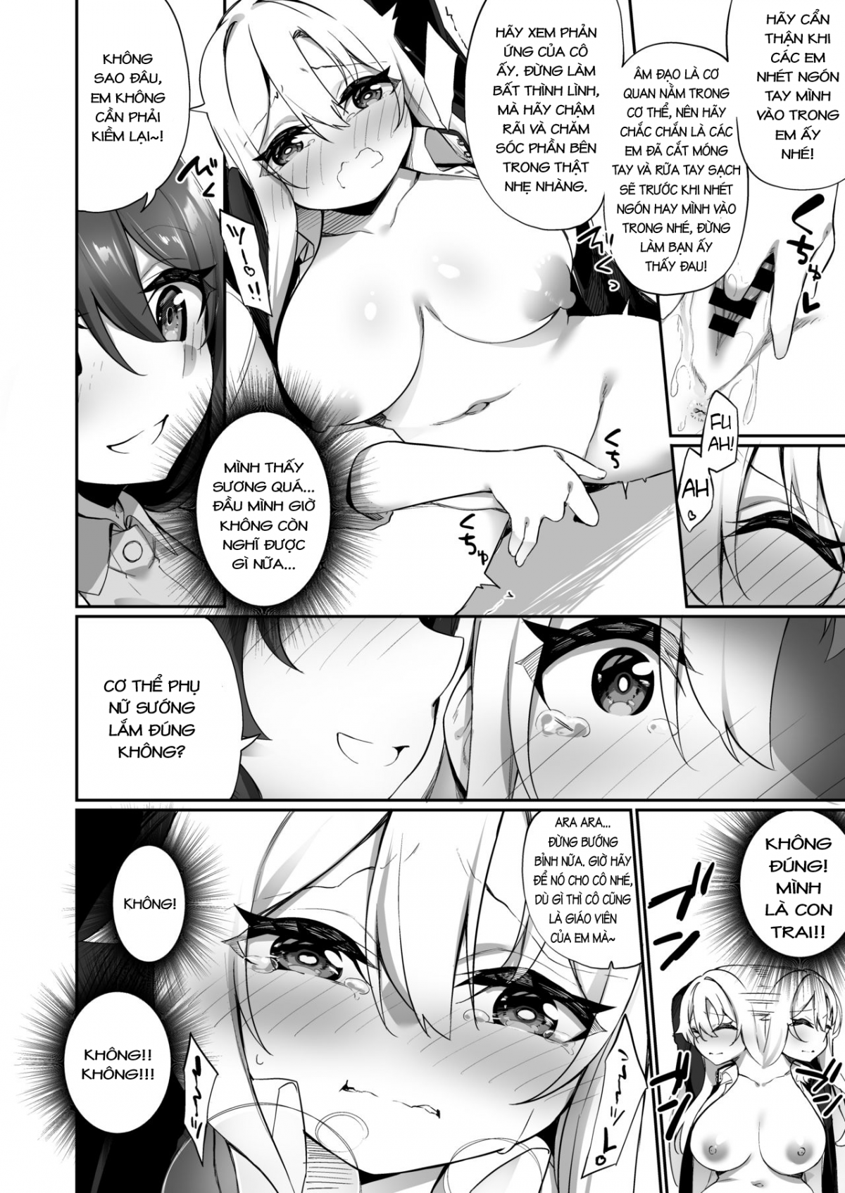đọc truyện Ninshin Shussan Taiken Gakushuu No Kyouzai Ni Sareta Ore Oneshot ảnh 15 tại Giả Dược