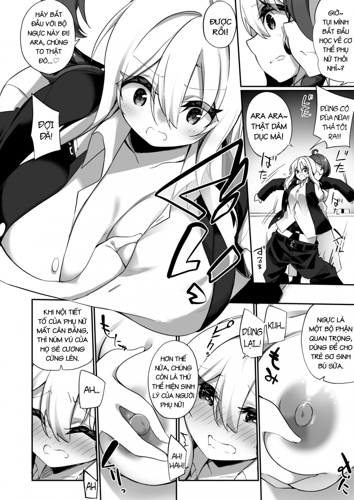 đọc truyện Ninshin Shussan Taiken Gakushuu No Kyouzai Ni Sareta Ore Oneshot ảnh 9 tại Giả Dược